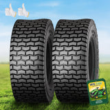 Wiltire 2 Pack 15x6.00-6nhs Lawn Mower Tire Tubeless,15x6x6 Lawn Tractor Riding Mower Turf Tire for Garden Tractors, Walk-behind Mowers, Turf Maintenance Vehicles, Golf Carts, Utility Vehicles,4 Ply