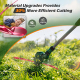 Bessport 20 Pack WA0010 Replacement Trimmer Line Spool Compatible with Worx, 0.065 inch Compatible with Worx String Trimmers (16 Line spools+4 Caps)