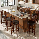 Sophia & William 26 Inch Swivel Bar Stools Set of 6, Counter Height Stools