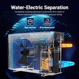 23,000 Gallons Inverter Pool Heat Pump for Inground Pools 220V