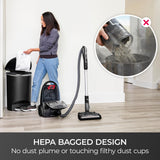 Kenmore 600 Series Bagged Canister Vacuum with Hair Eliminator Brushroll