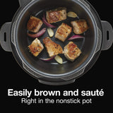 Proctor Silex Proctor-Silex Simplicity 4-in-1 Electric Pressure Cooker, 3 Quart Multi-Function With Slow Cook, Steam, Sauté, Rice, Stainless Steel (34503)