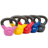 Sunny Health & Fitness Sunny Vinyl Coated Kettlebell (5-Pound) Sunny Health & Fitness