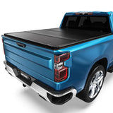 OEDRO Hard Tri-Fold Tonneau Cover for 2019-2026 Chevy Silverado 1500 6.6ft