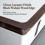 HHEvergreenEnsemble Executive Desk with Desktop,Arc-Shaped Design (78.74)