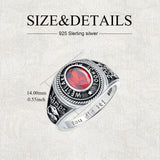 Oseew 2027 Men Custom Pattern Graduation Ring Gift Style2