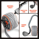 Fitness Hardware CoreFlex4D Ab Roller Wheel with Elbow Support – Dynamic 4D Core Workout Equipment for Abs, Obliques & Stability – Heavy Duty Home Gym Ab Machine for Strength Training & Full Body Fitness