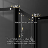 Movable Folding Display Rack,Portable Aluminum Display Stand Set