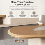 HHEvergreenEnsemble Executive Desk with Curved Desktop (110.24IN)