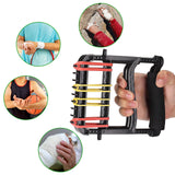 YPCBYNBS Hand Exerciser,Finger Exerciser and Hand Strengthener for Hands,Finger,Wrist,Forearms and Thumbs Therapy,Black YPCBYNBS