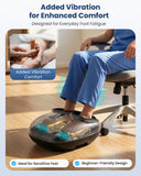COMFIER Shiatsu Foot Massager with Heat,Vibration,Rolling Compression,FSA Eligible HSA Store,Feet Massager Machine for Plantar Fasciitis,Neuropathy Pain,Mother's Day Gifts for Women,Size up to 13“