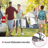 GASLAND Professional G10 Outdoor Propane Tankless Water Heater, 68,000 BTU, 10L Ultra Slim Portable Camping Propane Shower for Off Grid, Adjustable Temperture, Overheating Protection