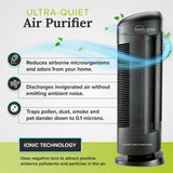 Ionic Pro Turbo Filterless Air Purifier for Home, Cleans Up to 600 sq.ft