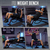 Mikolo Smith Machine, 2200lbs Squat Rack with LAT-Pull Down System & Cable Crossover Machine, Power Rack and Packages (BSL230CPHGP)