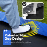 Zupapa Rectangular Trampoline 10x17FT 9x15FT 8x14FT