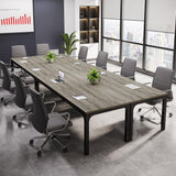 78.74" W x 27.56" D Large Office Conference Table, Modern Seminar Meeting Table Desk for Boardroom, Meeting Room