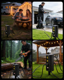 Iwister Outdoor Power Strip Weatherproof, 6 AC Outlets, 50FT Extension Cord