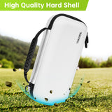 YOREPEK Golf Glove Holder with Removable Golf Glove Shaper, Protective Hard Shell Golf Accessories Case Bag