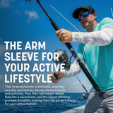 S A Soul of Adventure Compression Arm Sleeves for Men and Women - UPF 30+ Sun Protection, Moisture Wicking, 4-Way Stretch Arm Sleeves for Work & Sports (American Flag, 2 Pack)