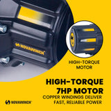 Novawinch Stinger 12000 lbs Electric Winch 12V - 12000 lb Synthetic Rope Motor Winch for Offroad, Truck, SUV, Trailer, Boat, ATV - Heavy Duty Vehicle Recovery System with 85 ft Synthetic Rope & Hook