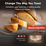 Nuwave PFAS-Free Steam Oven & Air Fryer, All-in-One Convection Cooker with Precision Steam Control, Toast, Air Fry, Sous Vide