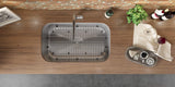 Ruvati 30-inch Undermount Kitchen Sink Single Bowl - 16 Gauge Stainless Steel Kitchen Sink with Brushed Finish hides scratches - Easy-to-Clean Single Bowl Undermount Sinks - RVM4250