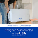 Self-Contained Fan Powered Whole-House Humidifier, for Homes with Ducted Forced Air Furnace Systems | up to 3,900 Sq. Ft. Aprilaire
