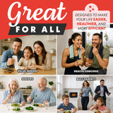 Gourmia Toaster Oven Digital Air Fryer - Convection Mode with 4 Slice Capacity, 3 Rack Positions, 12 Presets, Toast, Bagel, Bake, Roast, Broil, Dehydrate, Popcorn, Fits 9" Pizza, Stainless Steel
