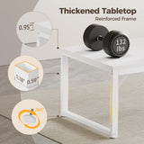 Mericonia 54 Inch Computer Desk, 1" Thick Heavy Duty Industrial Office Desk
