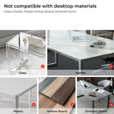EUREKA ERGONOMIC Adjustable Keyboard Tray Under Desk, 28x11 Inch Large Slide Out Keyboard & Mouse Platform Tray, Wooden Pull Out Computer Keyboard Drawer for Typing Home Office Desk, Maple