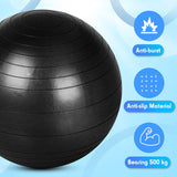 Honoson 3 Pcs Yoga Ball 55/65/75cm Exercise Ball for Working Out Birthing Pregnancy Gym Physical Therapy Balance Stability Fitness, Quick Pump Included Honoson