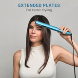 BaBylissPRO Flat Iron Hair Straightener, 1 Inch Nano Titanium, Hair Styling Tools & Appliances, BNT4072TUC