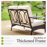 Sophia & William Metal Patio Furniture Set, 9 Seats Outdoor Conversation