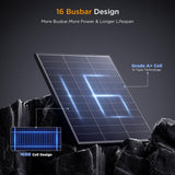 Callsun N-Type 16BB 400 Watt Solar Panel, 4×100W Solar Panels