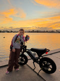 MACFOX M16 Ebikes for Youth, Mini E Bike 750W Electric Bike 20 MPH Max Speed,25 Miles Range(PAS1), 20"x4" Fat Tires, City/School Commuting Electric Bike (UL2849/BLACK-Standard)