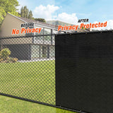 Privacy Screen Fence, Outdoor Fencing Panels, Garden Windscreen Mesh Shade Sail Net Barrier