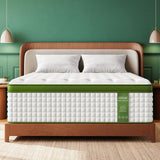 BedStory Firm King Mattress 12 Inch, Hotel Collection Hybrid Mattresses with Zoned Lumbar Support, Extra Back & Hip Support, CertiPUR-US, Fiberglass-Free, 365-Night Trial