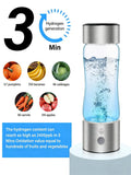 2026 Upgraded Hydrogen Water Bottle, 2400 Hydrogen Water Bottle Generator, Hydroh Hydrogen Water Machine Improve Water in 3 Mins for Home, Office, Travel, Daily Drinking