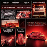 ATTACK SHARK RS3 ULTRA Carbon Fiber Wireless Gaming Mouse, 8K - Red