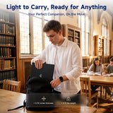 NIMO 15.6" Productivity Laptop, Intel N150, 16GB RAM, 1TB SSD, Fingerprint Security, Backlit Keyboard, Wi-Fi 6, Full Function Type-C (DP/PD), HDMI, 1.7kg Ultra-Slim Office Computer