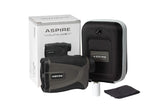 Aspire Platinum Golf Rangefinder with Slope On/Off (Tournament Legal), 6X Magnification, 1000-Yard Range, High-Speed Scan