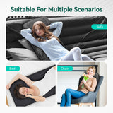 Full Body Massage Mat Pad for Bed, Massage Chair Pad with 10 Vibration Motors & 5 Massage Modes, Vibrating Heating Massage Mattress Pad for Back,Massager with Auto Shut Off, Gift for Men Women