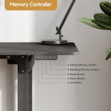 Standing Desk, 71x32 Inches Rectangle Stand Up Desk with 4 Legs, Dual Motor and Memory Controller
