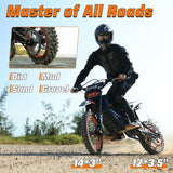 RM7 Electric Dirt Bike, Off-Road Motorcycle for Adults & Teens