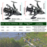 Sougayilang Saltwater Spinning Reels 10000 Series Carp Fishing Reels, CNC Aluminum Spool Fishing Reels for Saltwater Freshwater-11000