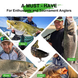 6Pcs Fishing Lures for Bass, Topwater Trout Lure, Multi Jointed Swimbaits, Multi-Jointed Slow Sinking Hard Baits, Swimming Lures for Freshwater Saltwater, Lifelike Fishing Lures Kit