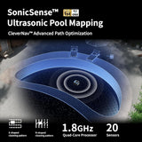 (2026 Upgrade) Beatbot A100 Pro Pool Robot Vacuum, 5-in-1 Cleaning with Smart Surface Parking, Clarifies & Skims Water, Ideal for Inground Pools up to 3,299 Sq.ft - Aquasense pro - Cobalt Blue