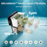 Aiper Scuba S3 Robotic Pool Cleaner, Cordless Lightweight with Strong Suction, Waterline Scrubbing, Smart Sensor Navigation, App Control & Waterline Parking, 240 Min Runtime for In-Ground Pools, Gray