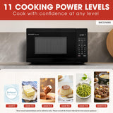 SHARP Compact Countertop Microwave Oven with Removable 10" Carousel Turntable, 700 Watt, 0.7 Cubic Feet, Black