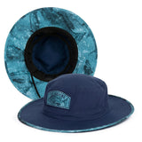Soul of Adventure Bucket Hat | UV 50+ for Adults | Sun Protection with Adjustable Fit, Moisture-Wicking Fabric | Fish Camo